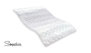 Sympathica Steppbett leicht Leinen